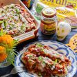 チキンエンチラーダ（トルティーヤで作るメキシコ料理）