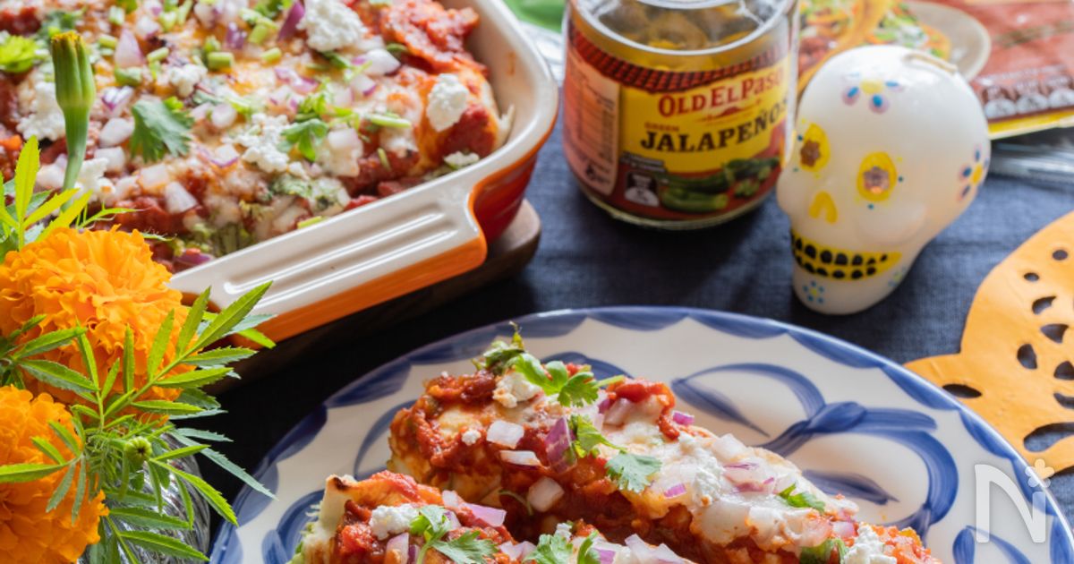 太鼓腹チキンのエンチラーダスープのレシピ