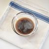 お湯を注ぐだけ♪【黒糖寒天のほうじ茶アイスラテ】の工程1