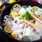 【ひらひら大根のうま味豚しゃぶ】大根大量消費に＊ヘルシー鍋