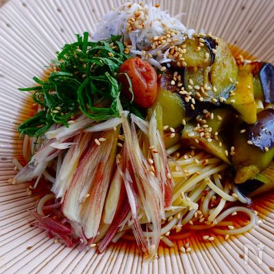 涼感を味わう【冷製和風パスタ】