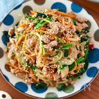 一口食べたら止まらない！【そぼろチャプチェ】