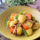 【豚こま肉で♪コクうま肉じゃが♡】しみしみ♪隠し味がポイント