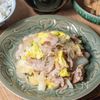 【白菜と豚肉の塩炒め】白菜がおいしい冬に♪
