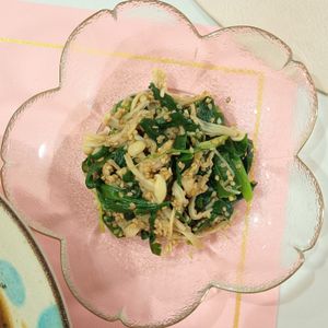 milkの作ってみた!投稿(にらとえのきのごまナムル【作り置き】)