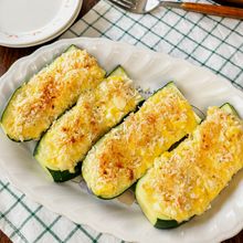 焼くまで10分！サクじゅわ【ズッキーニのタルタルパン粉焼き】