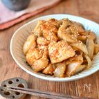 鶏むね肉とれんこんの甘辛炒め