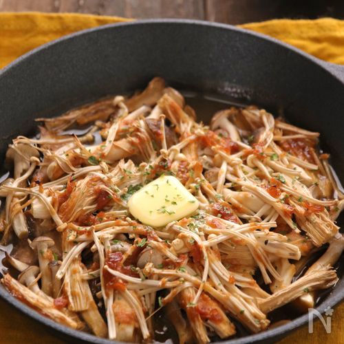 きのこの味噌バター焼き『まろやかな旨みがやみつき♪』