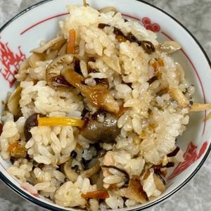 968467の作ってみた!投稿(きのことツナ塩昆布の炊き込みご飯【#簡単 #節約】)