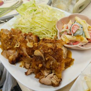 もんぶらん°・*:.。.☆の作ってみた!投稿(じゅわ〜っと旨い♡ガリバタハニーチキン)