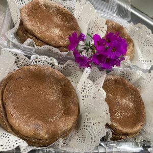 そら・ゆずの作ってみた!投稿(混ぜて焼くだけ！とろけるチョコチーズケーキ)