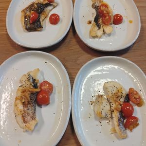 なべ円の作ってみた!投稿(淡泊な魚にニンニクでパンチ♡サワラのガーリックレモンペッパー)