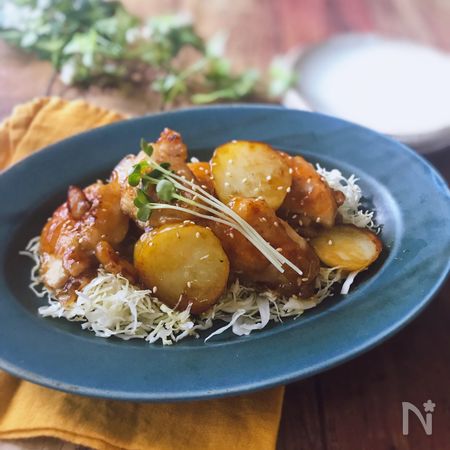 鶏とじゃがいもの甘辛炒め By Maina 坂本真衣 レシピサイト Nadia ナディア プロの料理家のおいしいレシピ 鶏とじゃがいもの甘辛炒め By Maina 坂本真衣 レシピサイト Nadia ナディア プロの料理家のおいしいレシピ