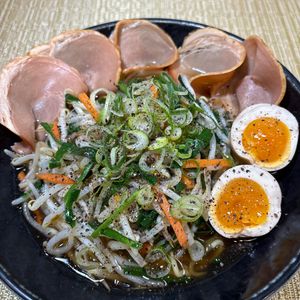 楽ラク手抜キッチン🐶🐾の作ってみた!投稿(もやしたっぷり♪醤油ラーメン風もやしスープ)