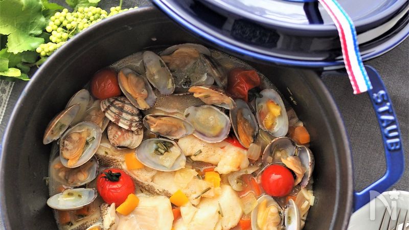 ローズマリー香る 魚の切り身でアクアパッツア By 中井かな レシピサイト Nadia ナディア プロの料理家のおいしいレシピ