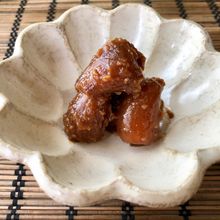 らっきょうのはちみつ味噌漬け