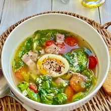 サラダだけでない!サラダ菜のうまうまスープ