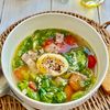 サラダだけでない!サラダ菜のうまうまスープ