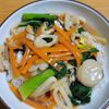 初心者マークの作ってみた!投稿(とろ～り《ほたてと小松菜のあんかけ中華炒め》)