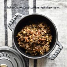 【常備菜】山椒（実山椒）の胡麻味噌佃煮