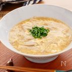 「温まる♡」しょうがあんかけかきたまそば