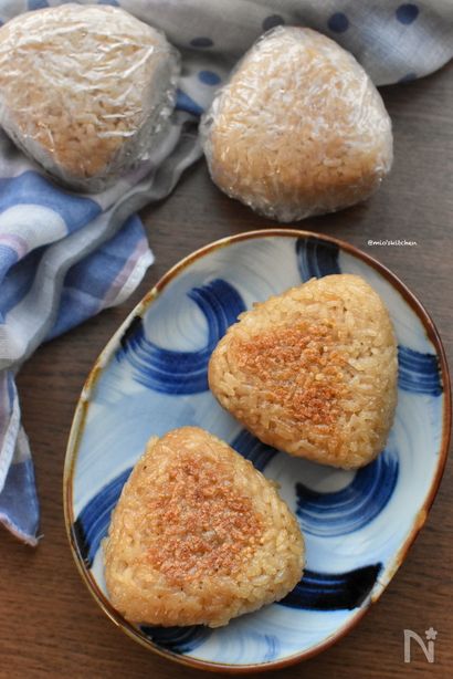 旨味たっぷり♡基本の焼きおにぎり♡