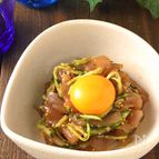 焼肉屋さんの味でやみつき♪マグロユッケ