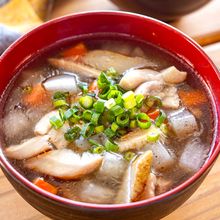【具だくさん鶏汁】栄養満点！ほっこり染みる♡
