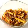 冷凍作り置きOK！さつまいもとにんじんのレンジきんぴらの工程5