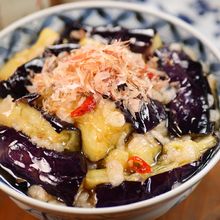 なすの美味しい食べ方🎐揚げ茄子とあげ玉の生姜香る南蛮漬け♪