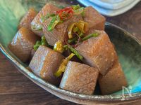 【焼いて煮からめるだけ！】こんにゃくのピリ辛煮
