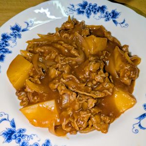 joe sanの作ってみた!投稿(煮込まない！赤ワインもルーも不要！【本格的ビーフシチュー】)