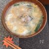 【超簡単】牡蠣とニラのあったかとろ玉スープ