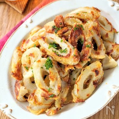 おつまみ＆お弁当に♪食感が楽しい
竹輪のサクサクチーズ焼き