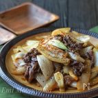 ＊新たまねぎと牛こまのオイスター炒め＊簡単！春レシピ！
