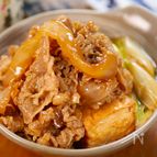 旦那のおつまみ③即席ラクちん肉豆腐🤩🍺