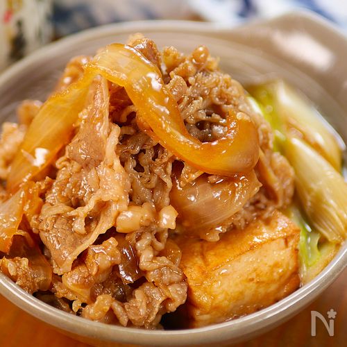 旦那のおつまみ③即席ラクちん肉豆腐🤩🍺