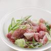 レンジで簡単!豚こまねぎ塩の工程2