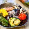夏こそ食べたい♪【夏野菜と鶏肉の焼き煮浸し】の工程5