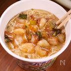 カップ麺アレンジ🍜④焦がしネギにんにく爆弾ラーメン💀💖
