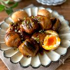 角煮風なすの肉巻き