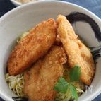 鶏むね肉で新潟名物タレカツ丼