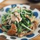 たった10分！豚こまと水菜のうまだれ炒め