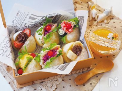 ぱっかんさんどのお弁当