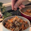 10分で完成!【豚きんぴら丼】の工程4