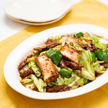 【ノンミート】大豆ミートと厚揚げのホイコーロー