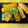 チョロリスの作ってみた!投稿(お肉なしでも喜ばれるメインおかず♡『厚揚げとなすの甘酢絡め』)