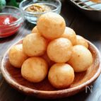 材料4つ♪カリっ！もちっ！長芋ボール