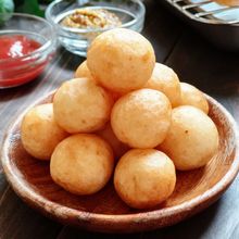 材料4つ♪カリっ！もちっ！長芋ボール