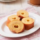 米粉のバームクーヘン【玉子焼きフライパンで簡単】